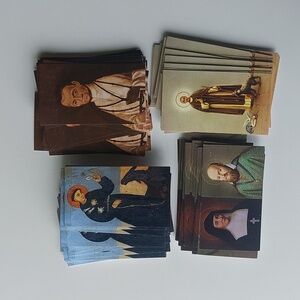 Free w Purchase 200+ Prayer Card Stack: Vintage Holy Catholic Saints